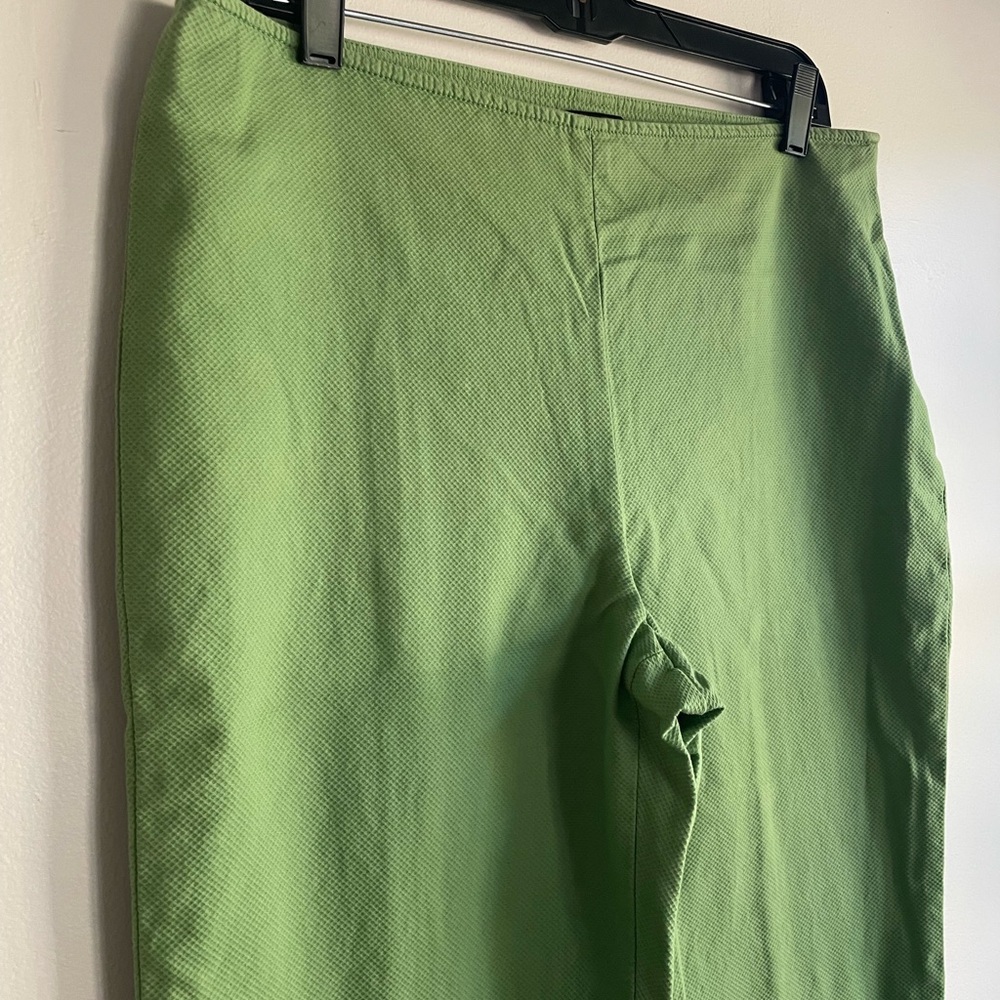 Talbots Flat Front Cropped Pants - image 2